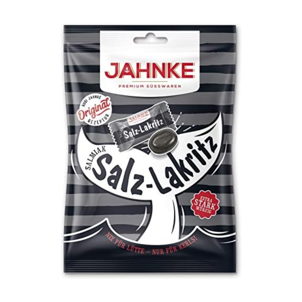 Jahnke Salmiak Salz Lakritz Bonbons 125g