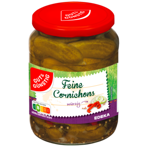 GUT&GÜNSTIG Cornichons 670g
