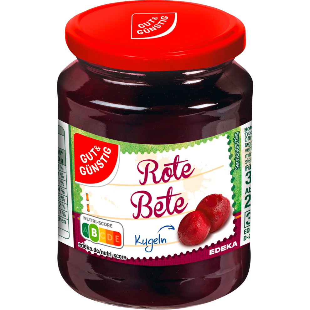 GUT&GÜNSTIG Rote Bete Kugeln 330g