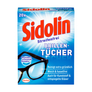 Sidolin Brillentücher 20ST