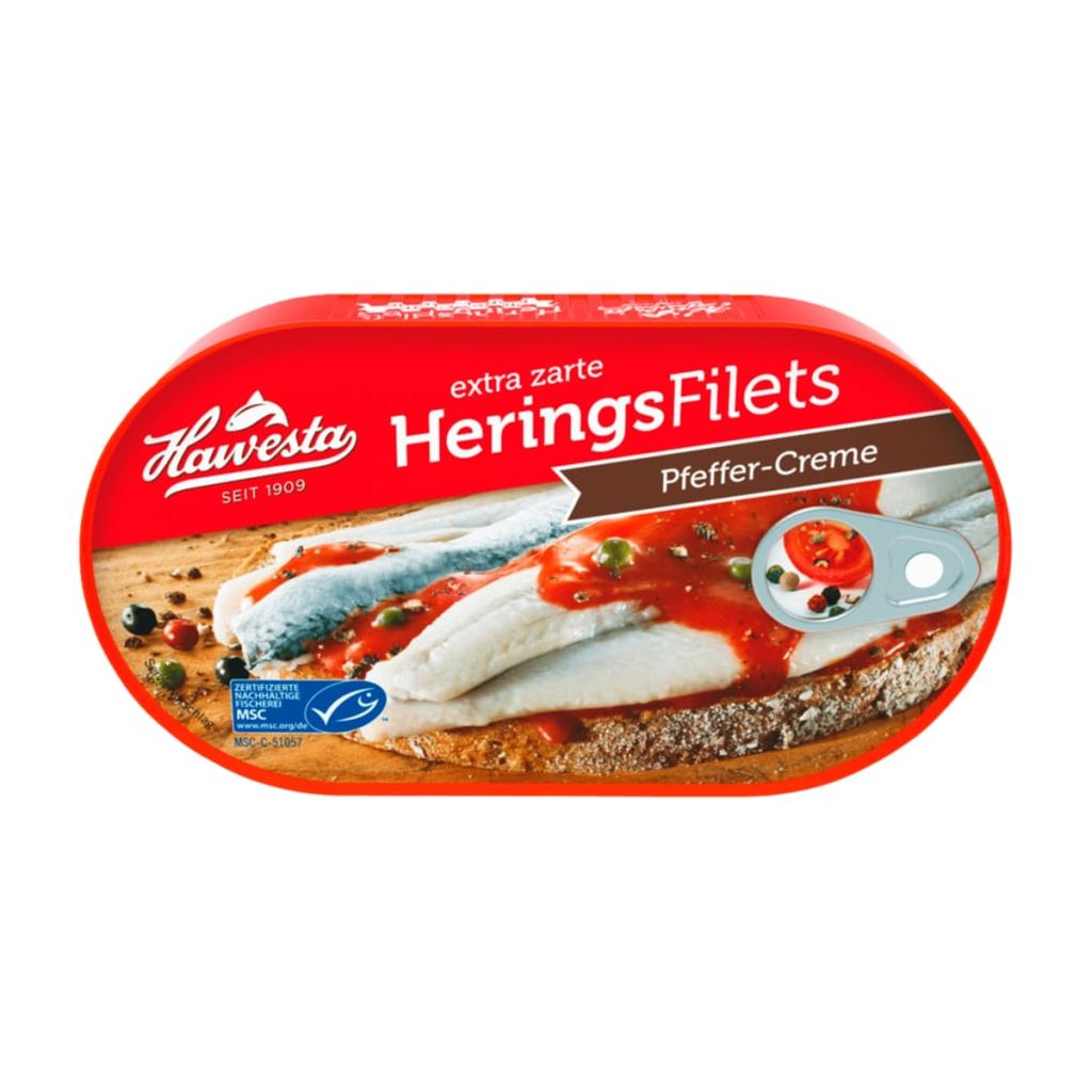 MSC Hawesta Heringsfilets in PfefferSauce 200g