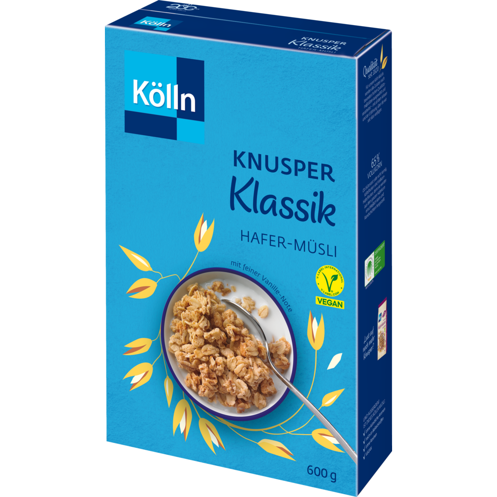 Kölln Мюсли хрустящий классика 600g