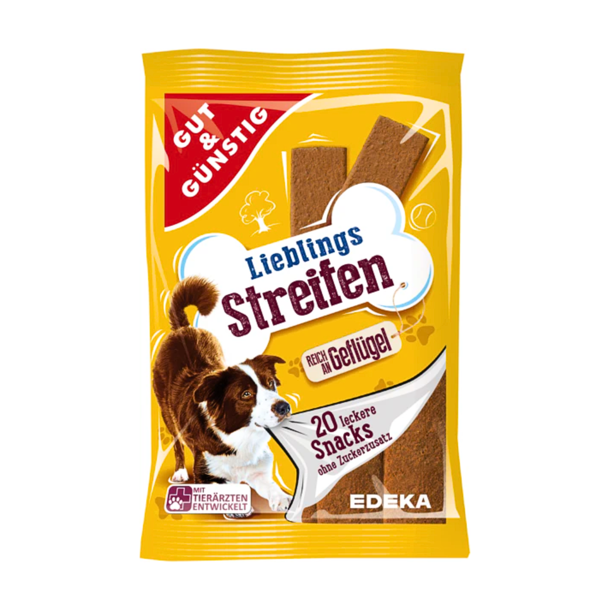 GUT&GÜNSTIG Fleischstreifen Geflügel 20ST