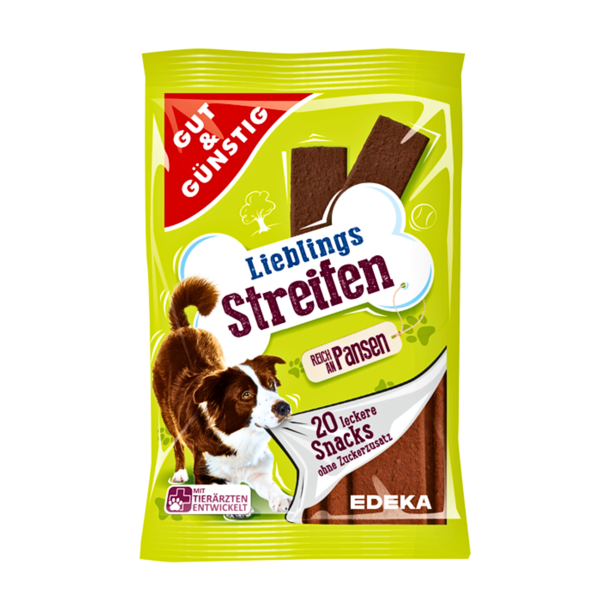 GUT&GÜNSTIG Fleischstreifen Pansen 20ST