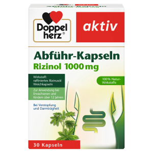 Doppelherz Abführ-Kapseln Rizinol 1000mg 30ST