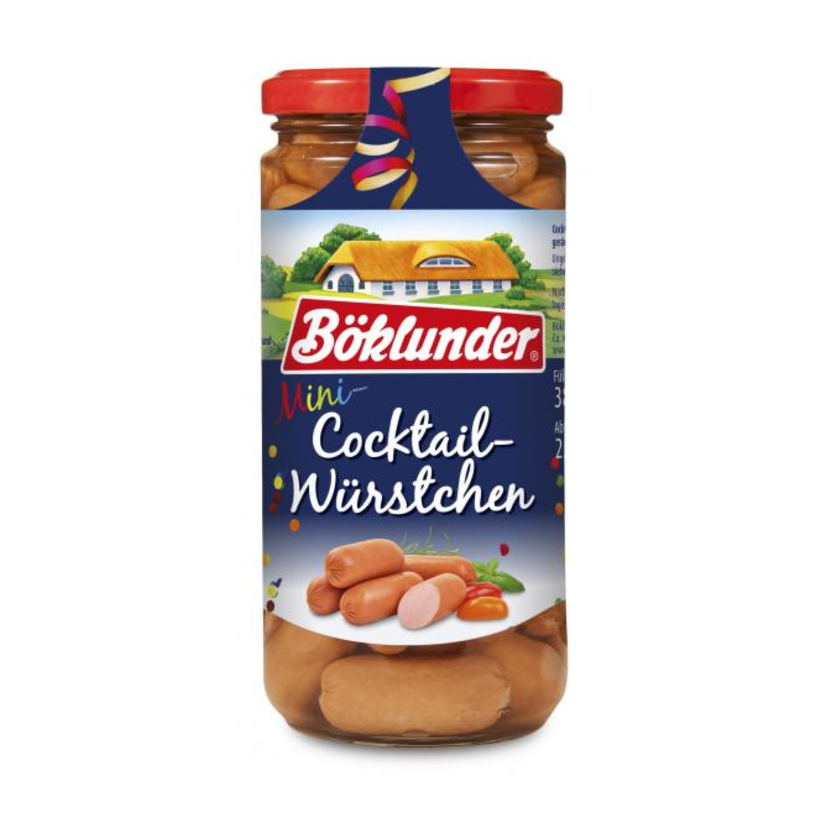 Böklunder Cocktailwürstchen in Eigenhaut 36ST 380g
