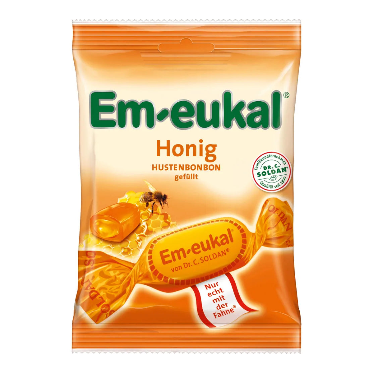 Em-eukal Honig zuckerhaltig 75g