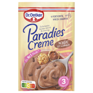 Dr.Oetker Paradies Creme Nougat für 300ml 70g