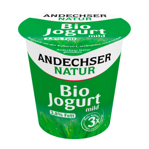 Bio Bayern Andechser Natur Joghurt mild 1,8% 500g