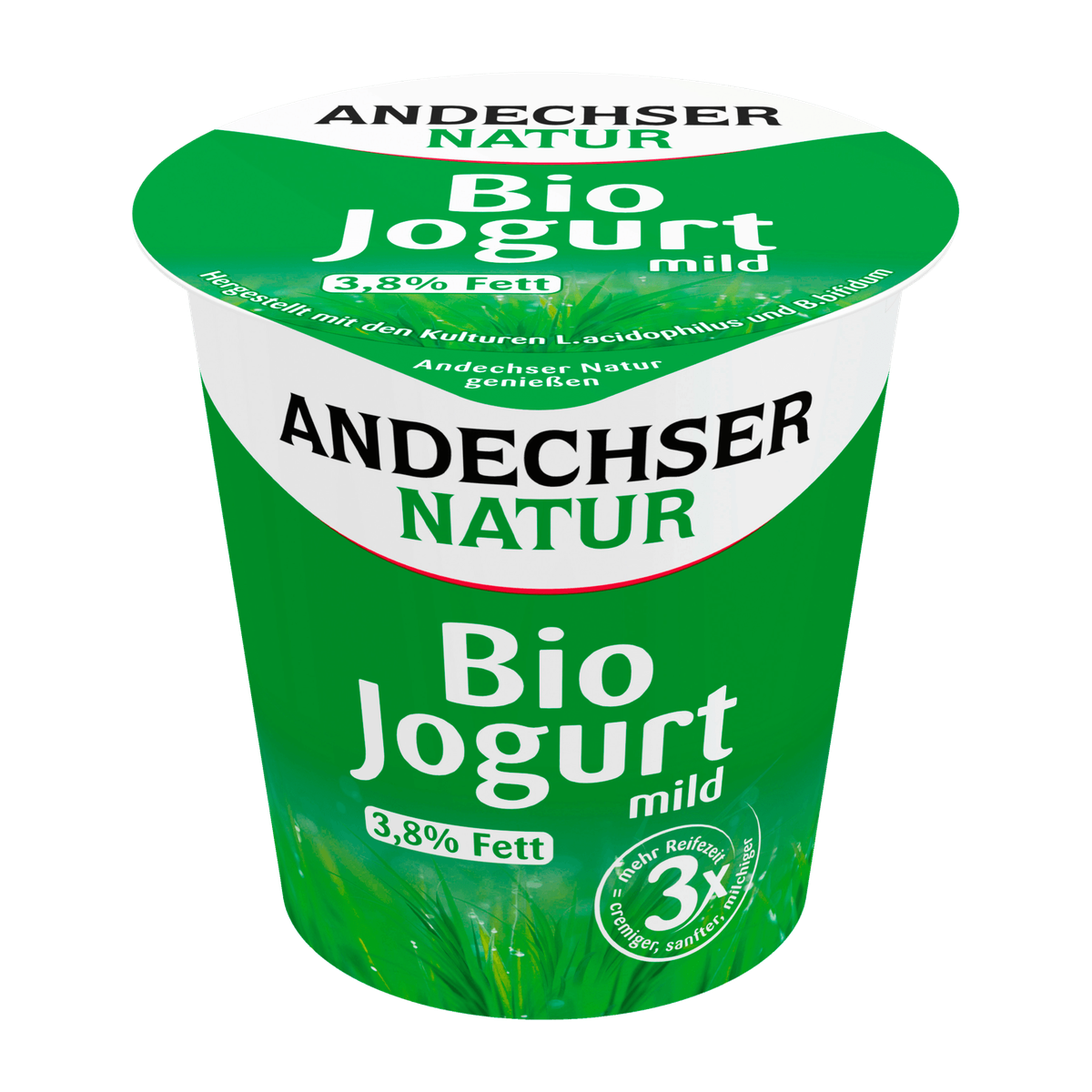 Bio Bayern Andechser Natur Joghurt mild 1,8% 500g