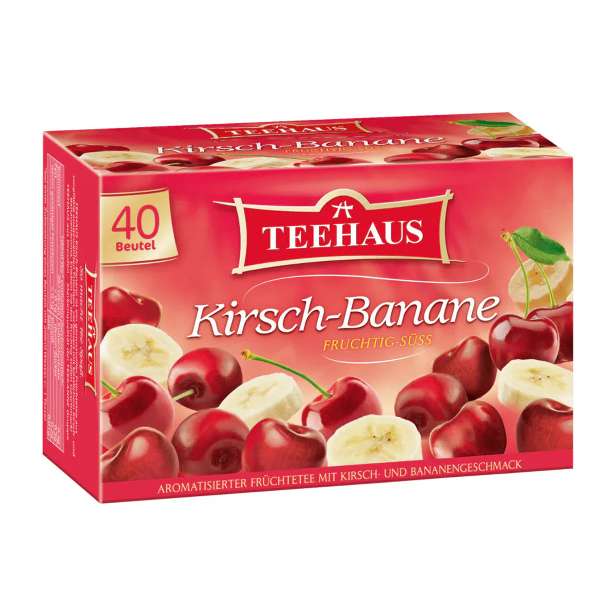 Teehaus Kirsch-Banane Tee 40ST 90g