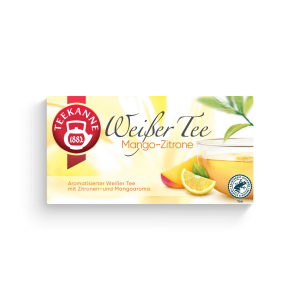 Teekanne Weißer Tee Mango-Zitrone 20ST 25g