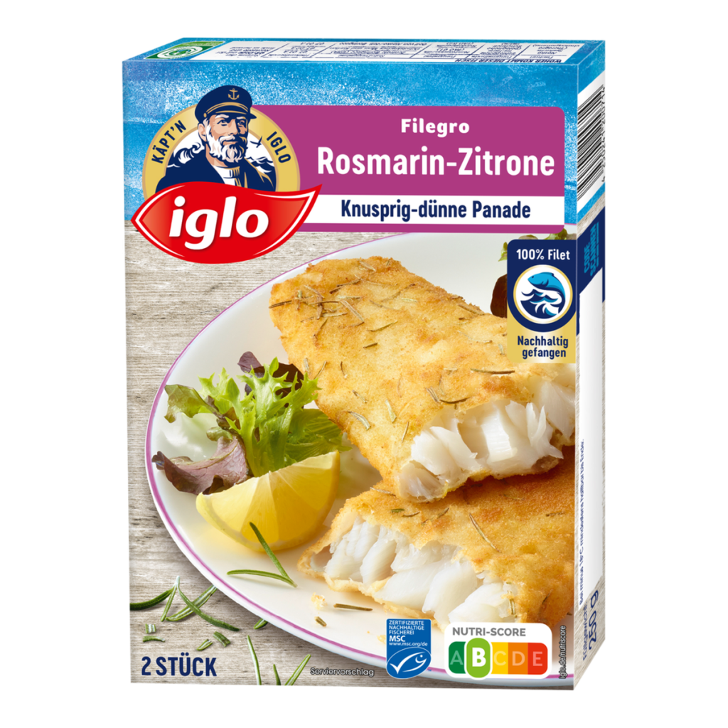 MSC Iglo Filegro Rosmarin Zitrone 250g