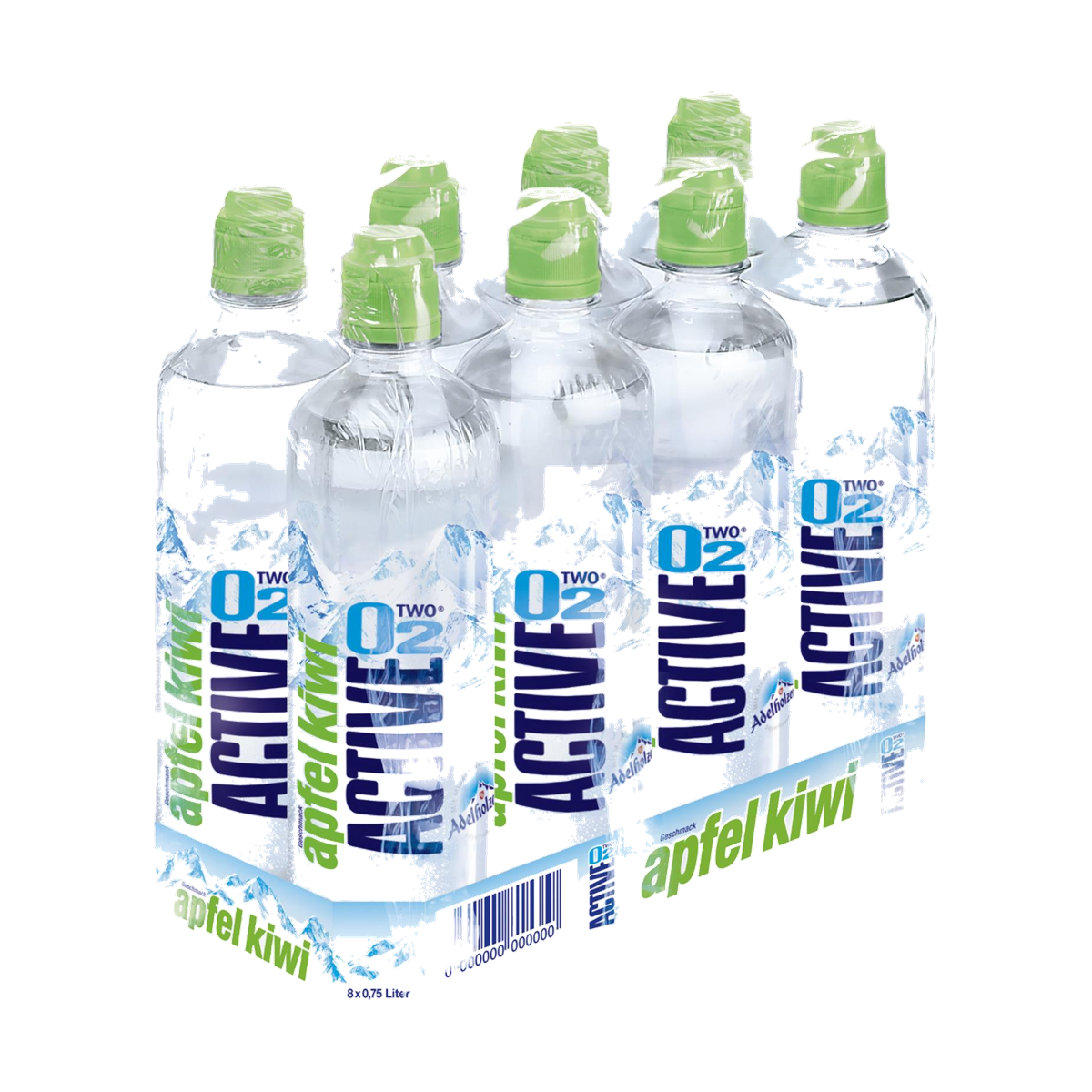 Active O2 Apfel Ki.8x0,75l DPG
