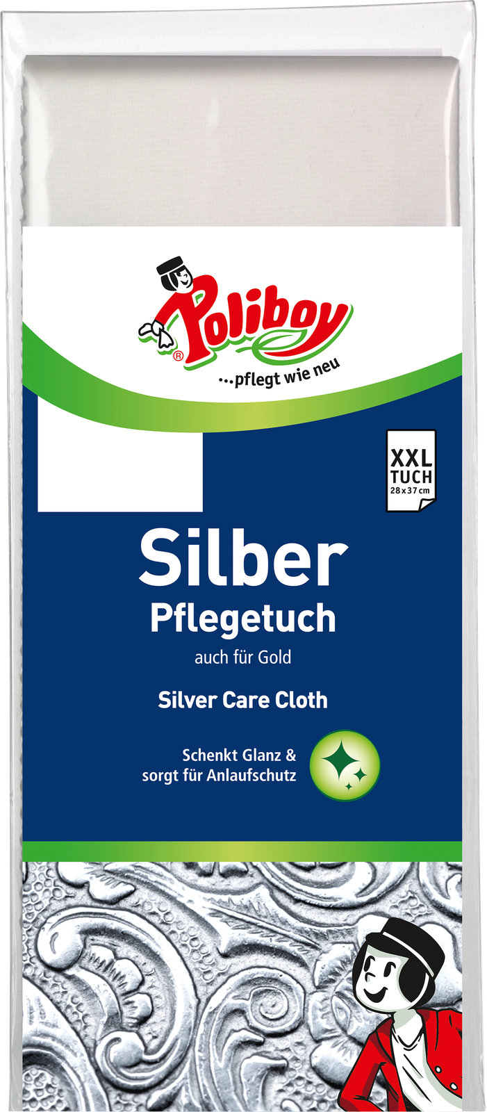 Poliboy Silber-Pflegetuch schmal