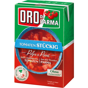 Oro di Parma Tomaten stückig Tetrapack 400g