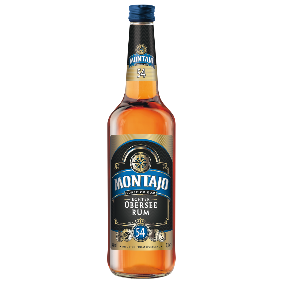 MONTAJO Übersee Rum 54% 0,7l