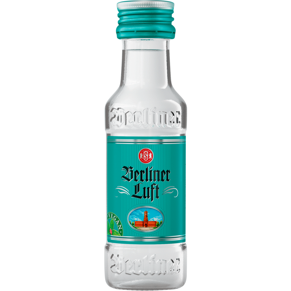 Berliner Luft Pfefferminzlikör 18% 0,02l
