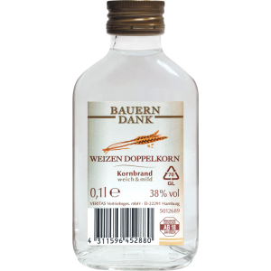 BAUERNDANK Doppelweizenkorn 38% 0,1l