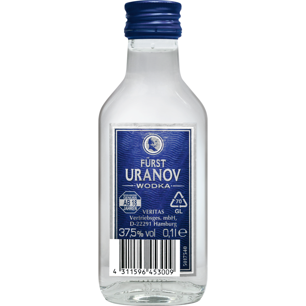 FÜRST URANOV Wodka 37,5% 0,1l