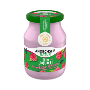 Bio Andechser Natur Joghurt mild Himbeer-Holunder 3,7%500g MW
