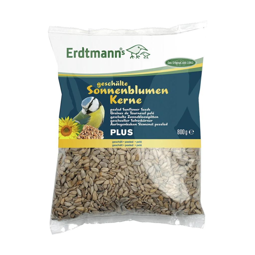 Erdtmanns Plus Sonnenblumenkerne geschält 800g