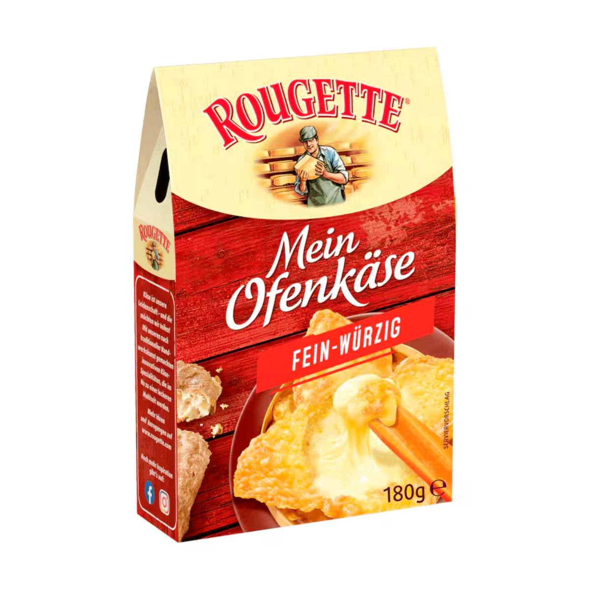 Rougette Ofenkäse fein-würzig 60%Fett i.Tr.180g
