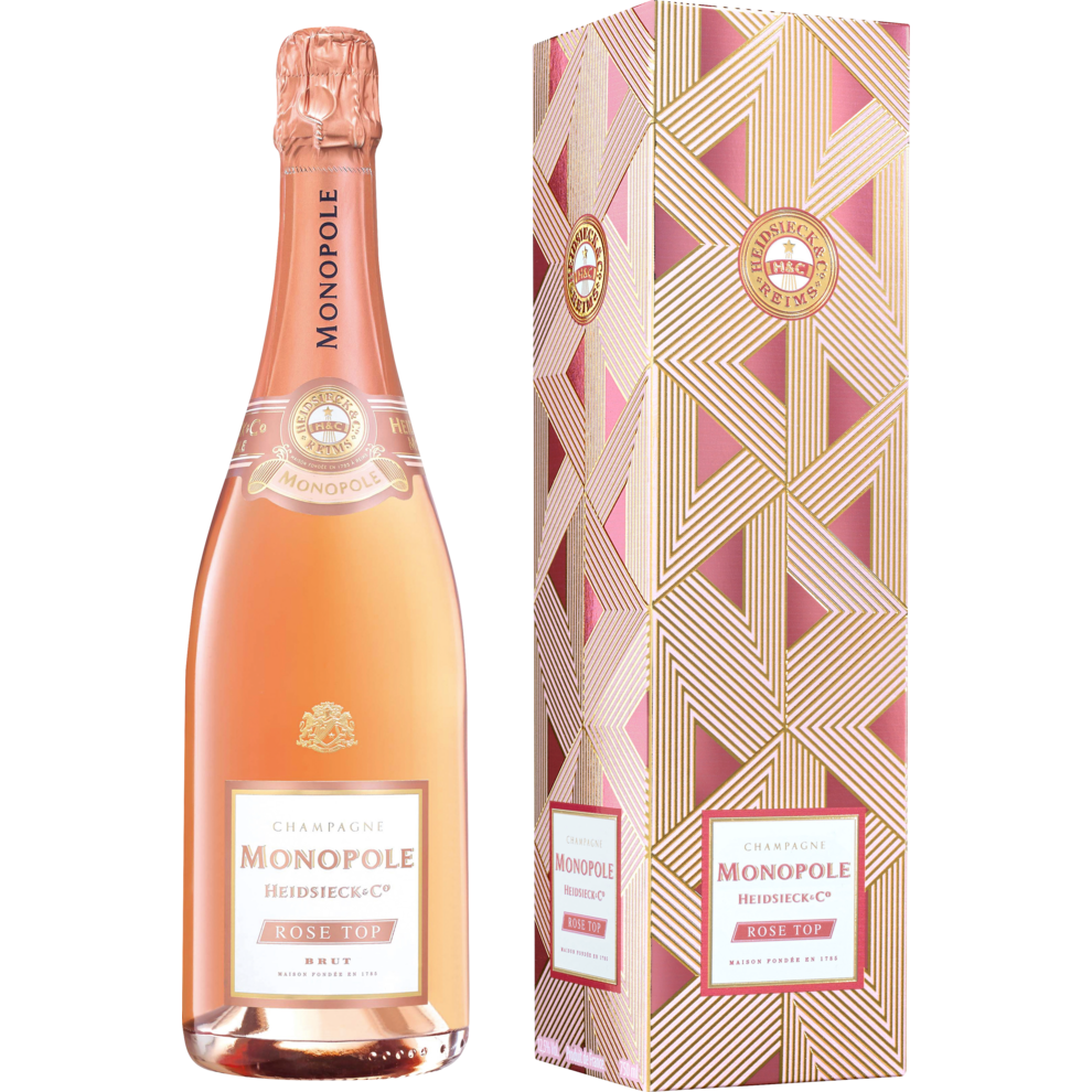 Heidsieck Monopole Champagne Rose Top Brut in GP 0,75l