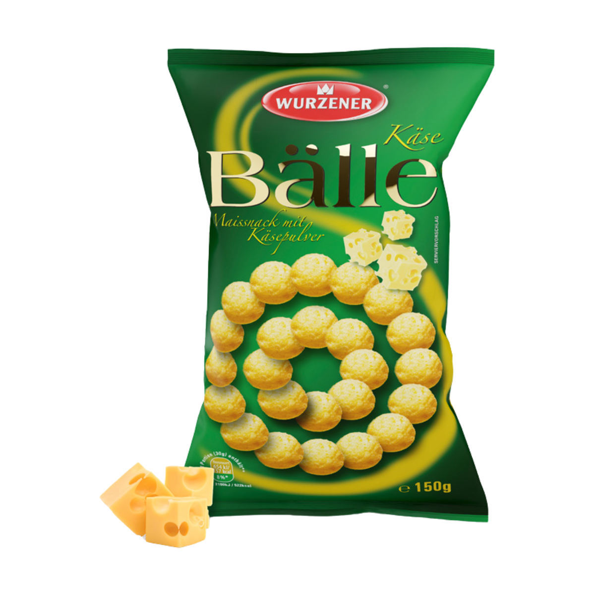 Wurzener Cheese Balls 150g
