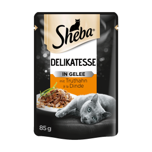 Sheba Delikatesse in Gelee mit Truthahn 85g