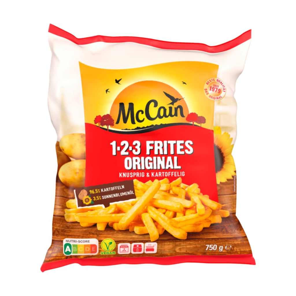 McCain 1.2.3 Frites Original 750g