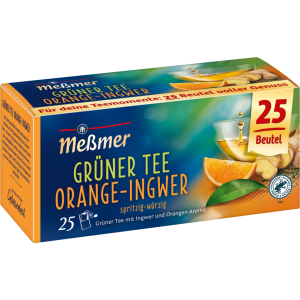 Meßmer Grüner Tee Orange-Ingwer 25ST 43,75g