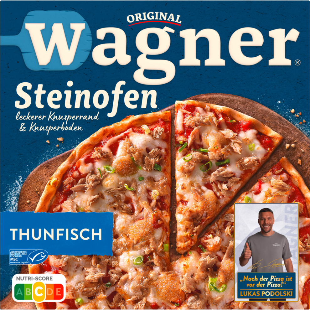 MSC Wagner Steinofen Pizza Thunfisch 360g