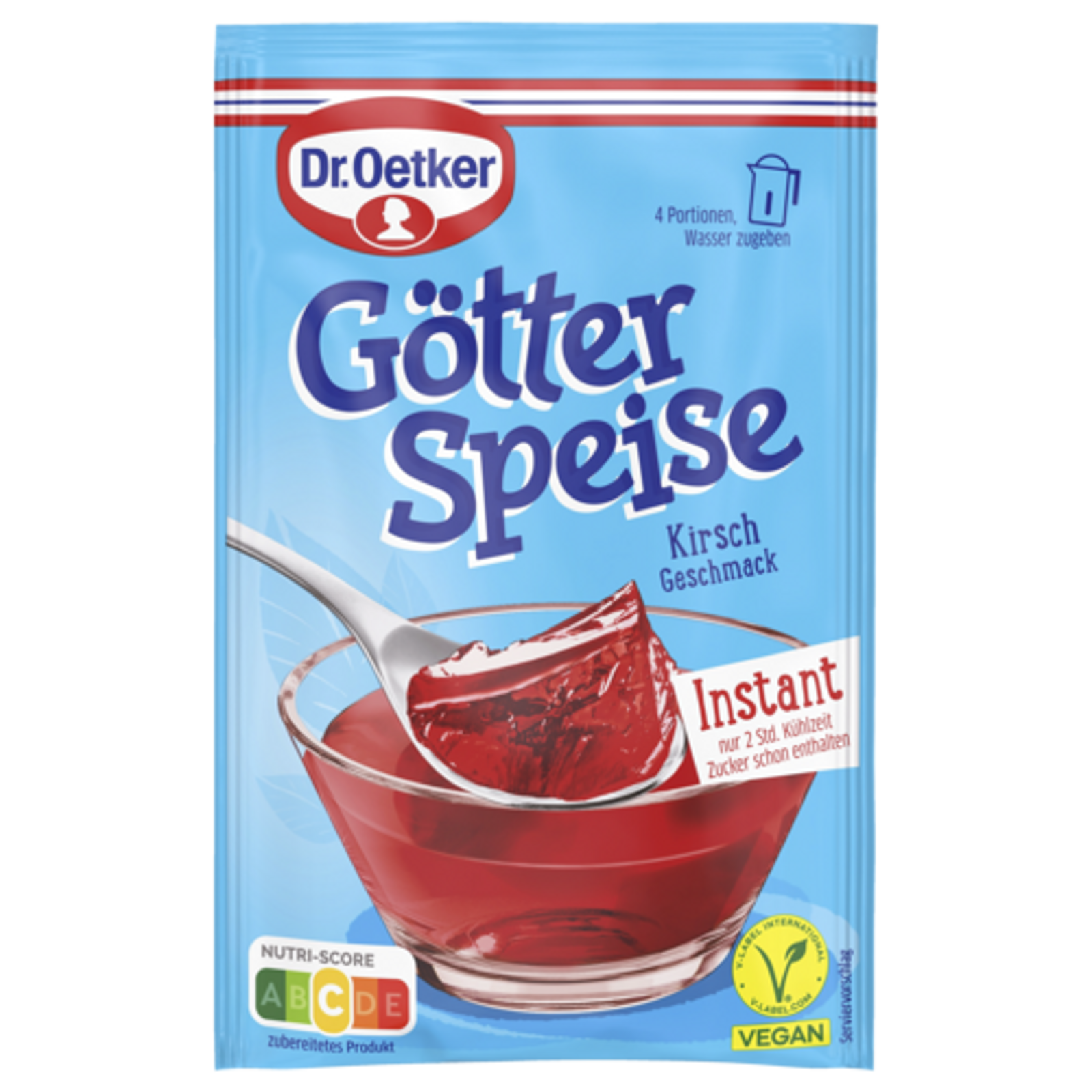 Dr.Oetker Götterspeise Instant Kirsch 100g