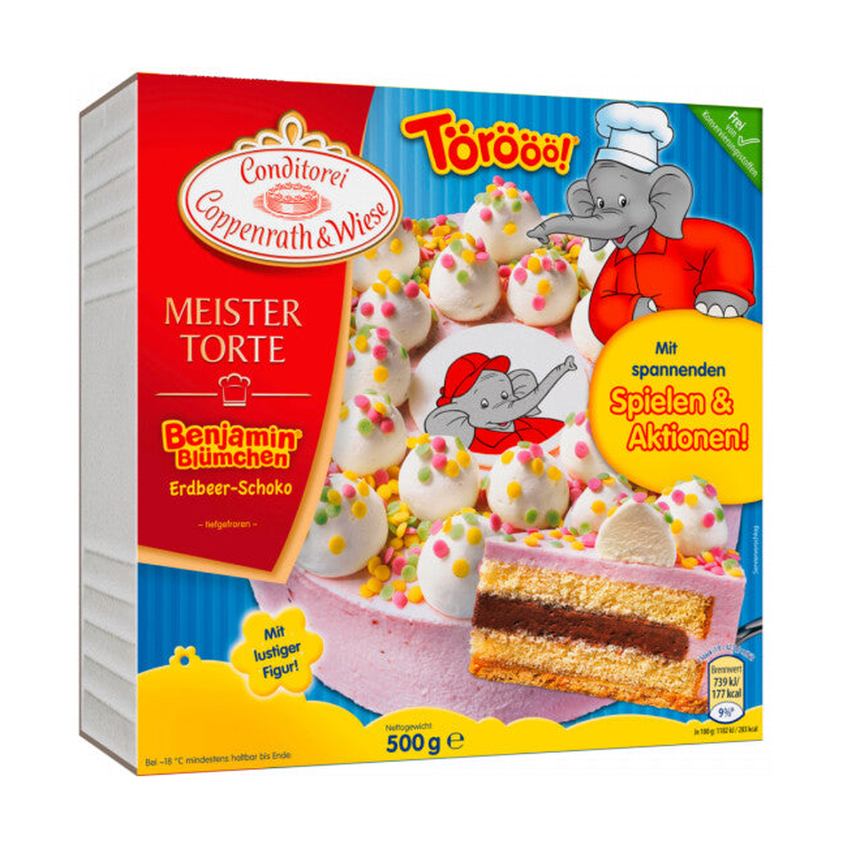 Coppenrath&Wiese Benjamin Blümchen Torte 500g