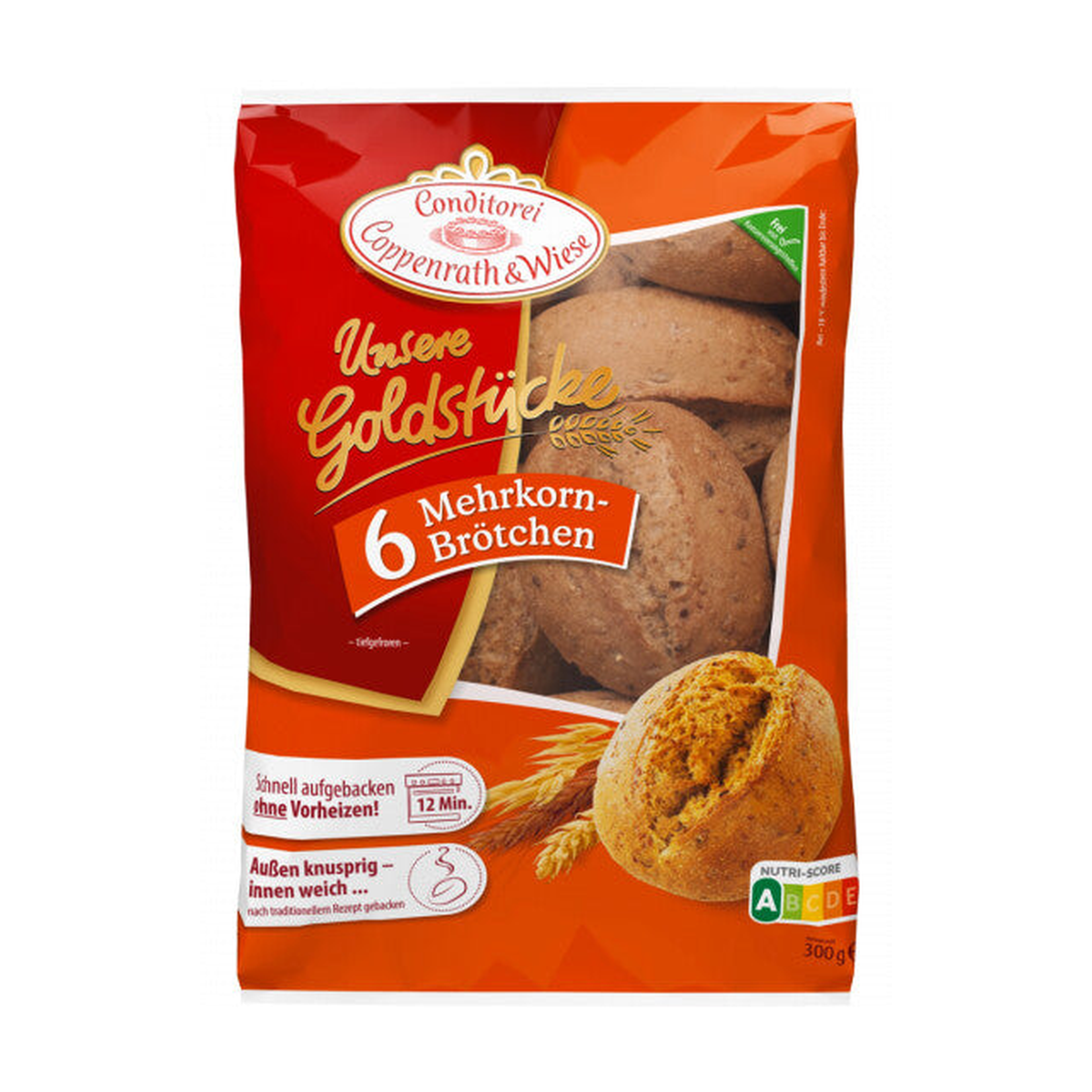 Coppenrath&Wiese Mehrkornbrötchen 6ST 300g