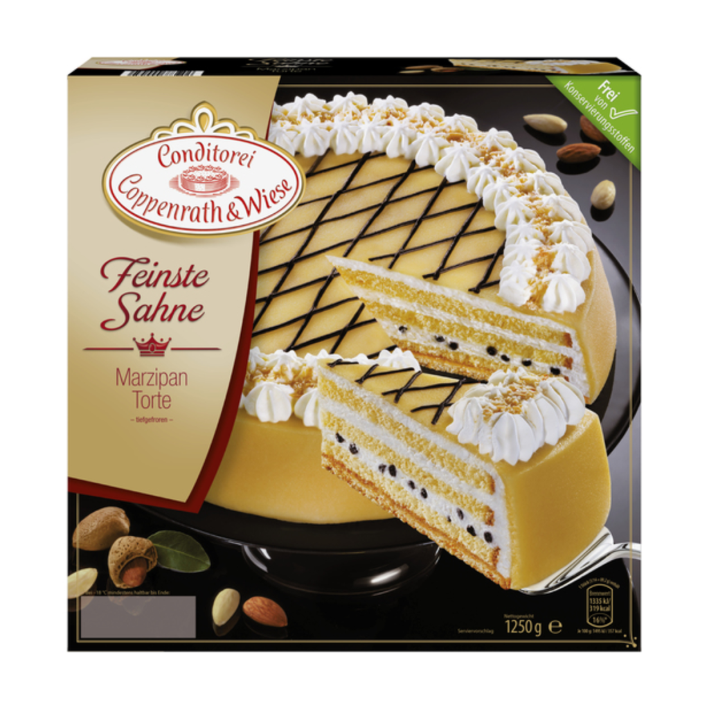 Coppenrath&Wiese feinste Sahne Marzipan Torte 1250g