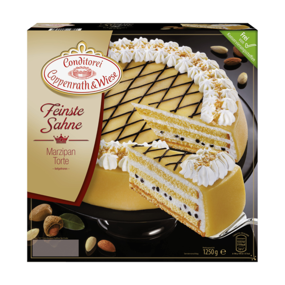 Coppenrath&Wiese feinste Sahne Marzipan Torte 1250g