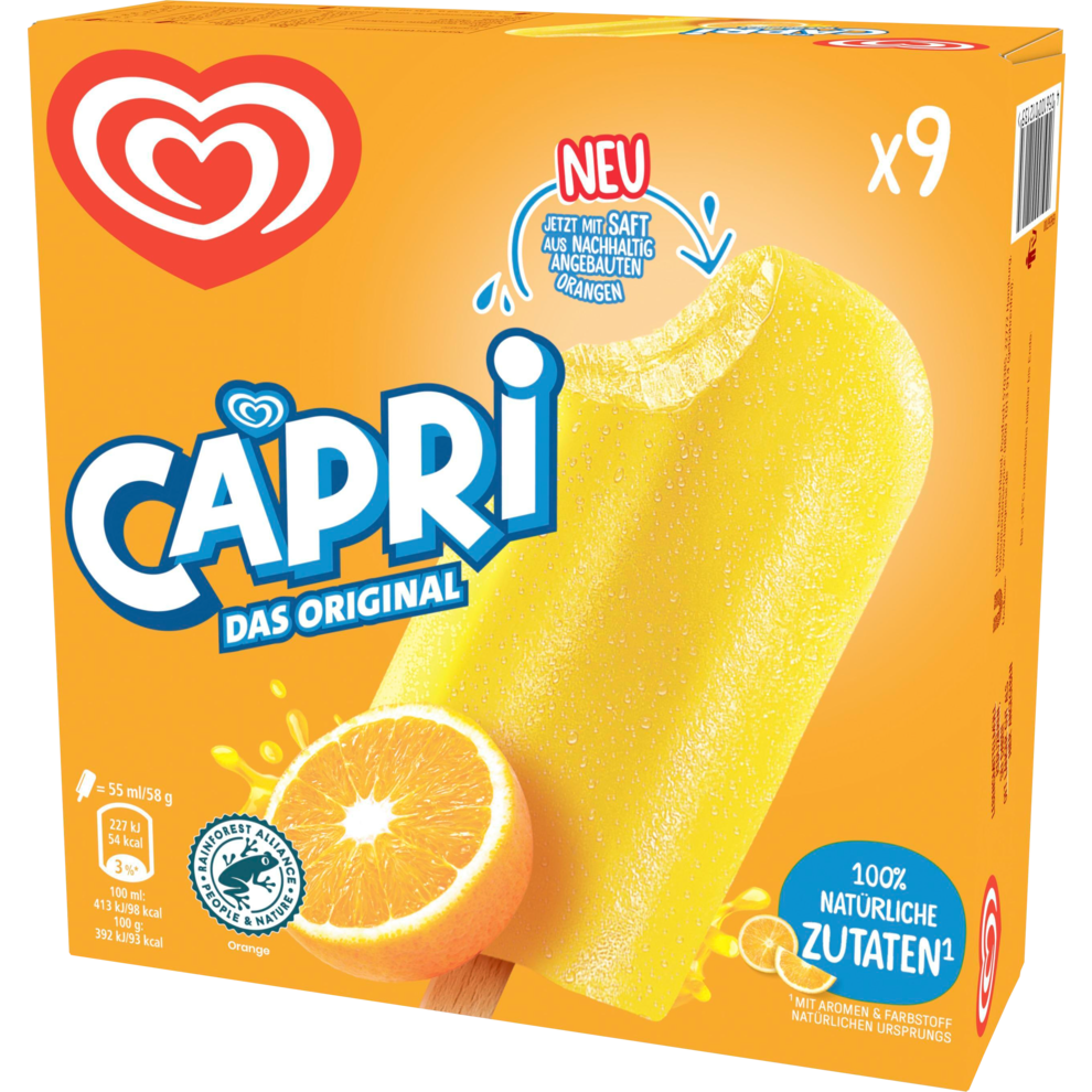 Langnese Capri 9ST 495ml