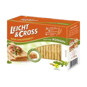 Leicht&Cross Roggen Knusperbrot 125g