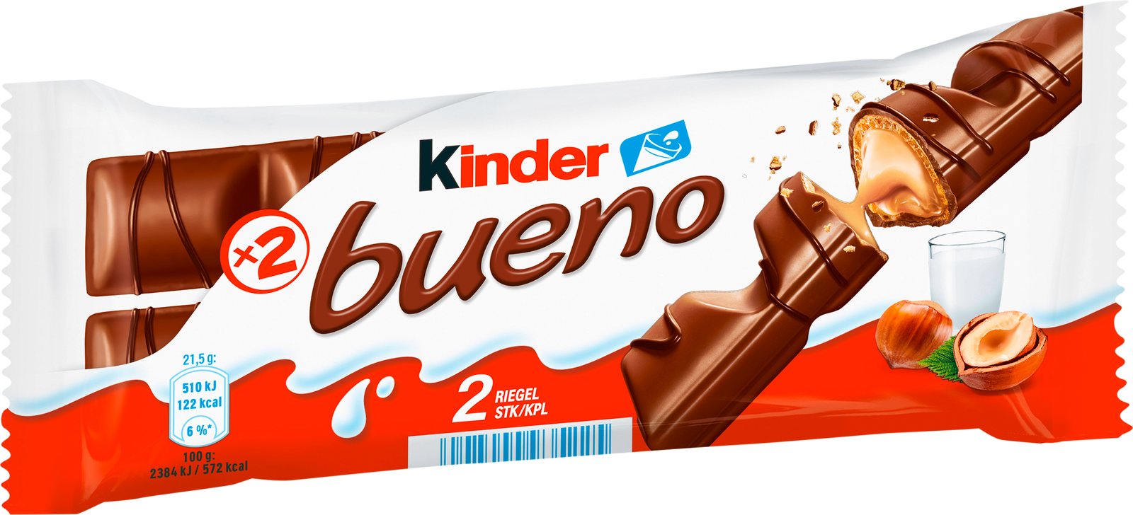 Ferrero kinder bueno 2ST 43g
