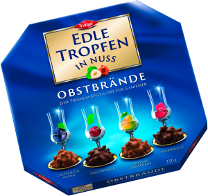 Trumpf Edle Tropfen in Nuss-Obstbrand 250g