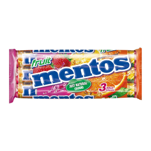 mentos Фрукт 3x38g