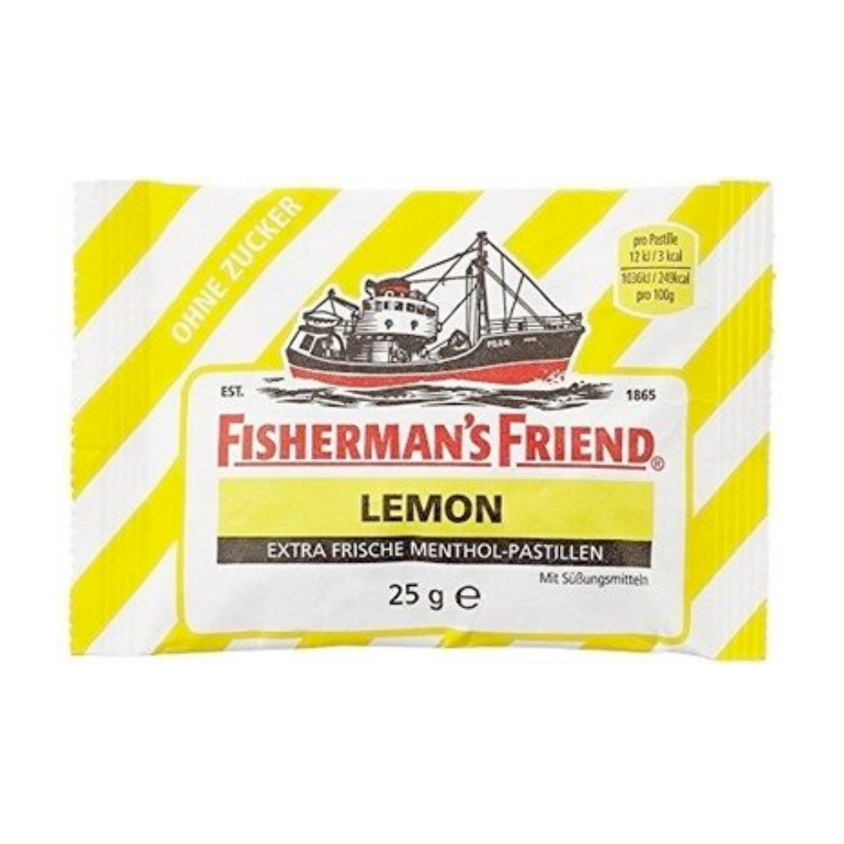 Fishermans Friend Lemon ohne Zucker 25g