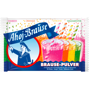Frigeo Ahoj Brause-Pulver 4-fach 10Stück 58g