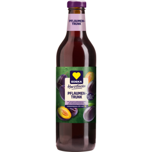 EDEKA Herzstücke Pflaumentrunk aus Trockenpflaumenextrakt mit Apfel-und Zitronensaftkonzentrat 750ml