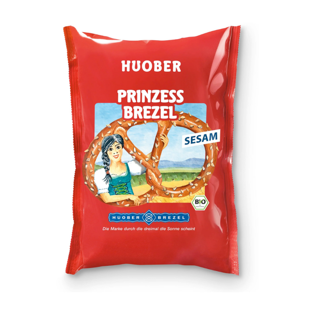 Bio Huober Prinzess Brezel mit Salz 125g