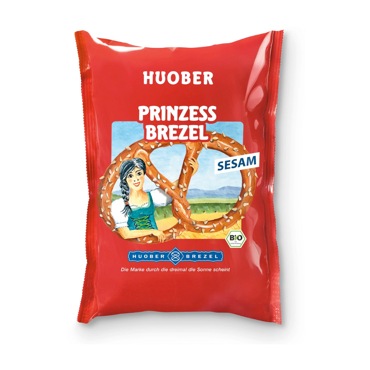 Bio Huober Prinzess Brezel mit Salz 125g