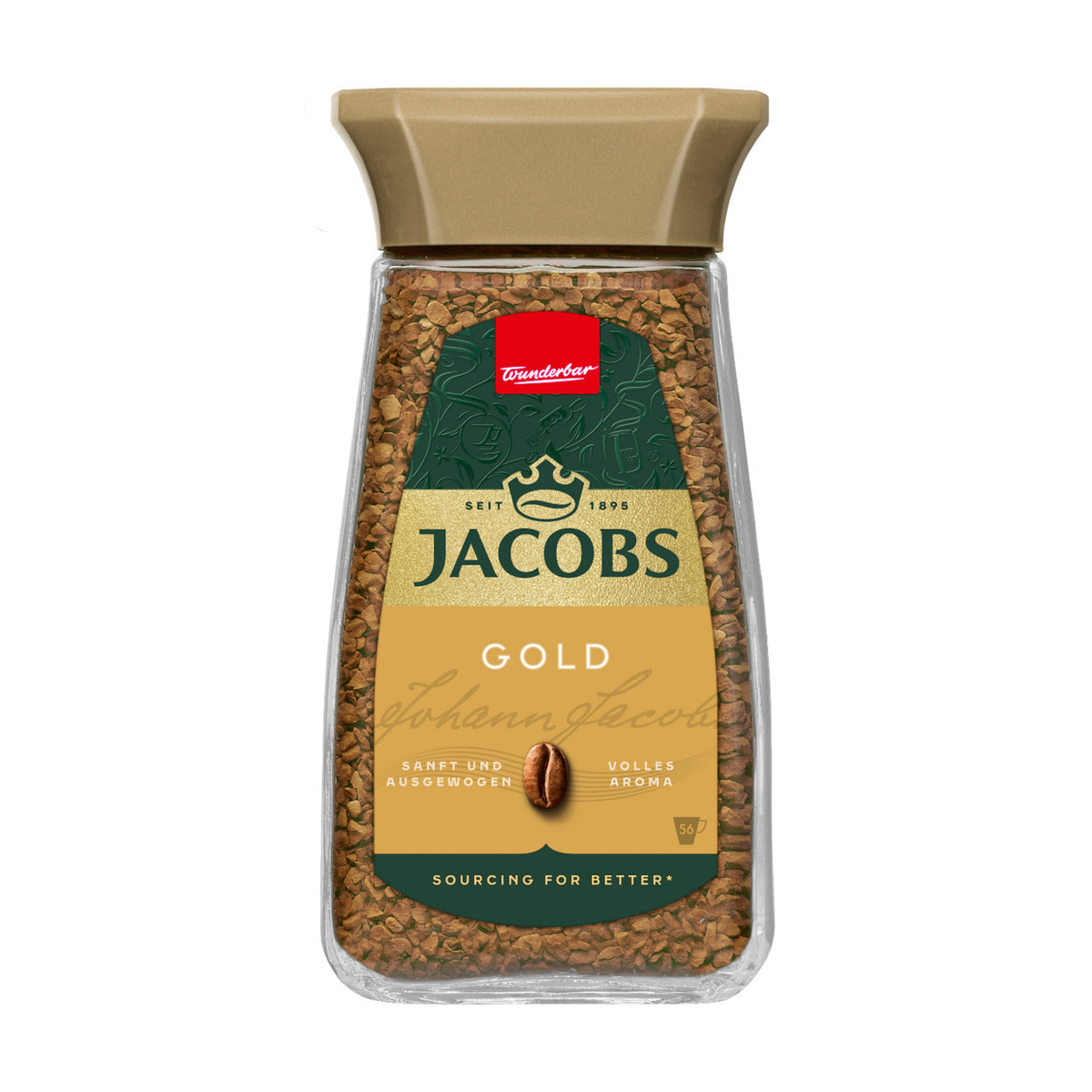 Jacobs Gold löslicher Kaffee 100g