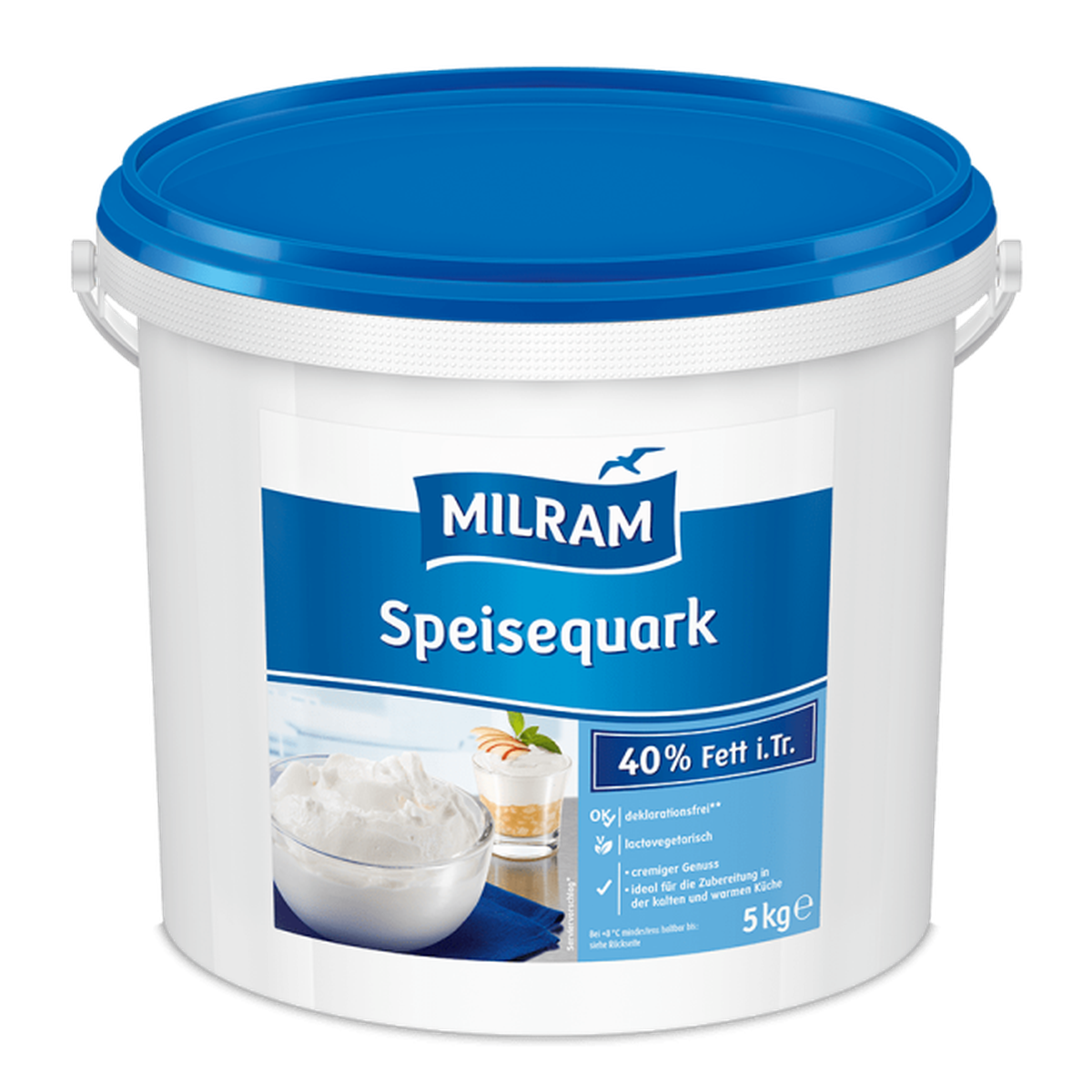 Milram Speisequark 40% Fett i.Tr.5kg